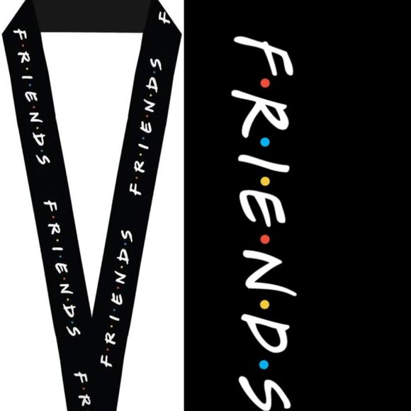 Friends | "Friends" Lanyard for Keys, Breakaway Neck Lanyard with Lobster Clip - Picture 1 of 7